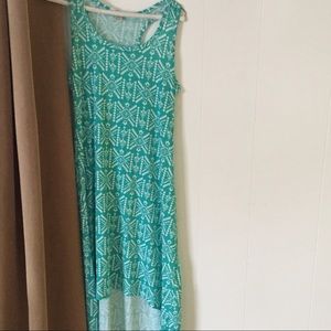 Magazine Ladies High Low Maxi